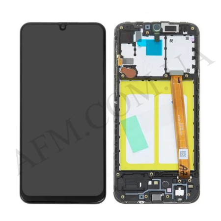 Дисплей Samsung A202F Galaxy A20e/ A102U INCELL чорний + рамка
