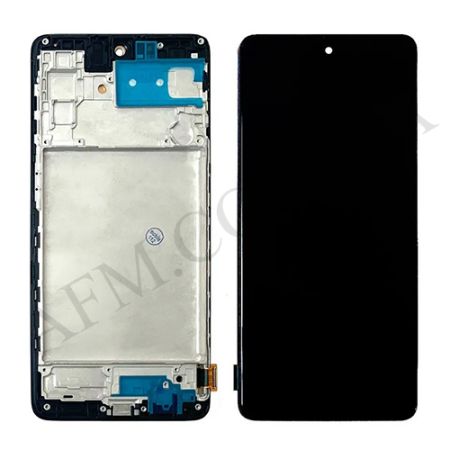 Дисплей Samsung M515F Galaxy M51 INCELL чёрный + рамка
