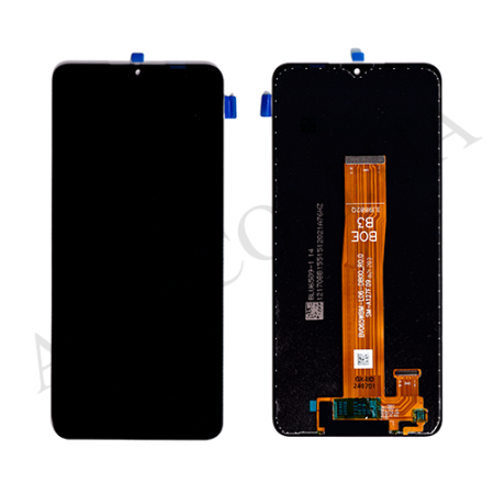 Дисплей Samsung сервісний A127 Galaxy A12 2021 чорний GH82-26485A