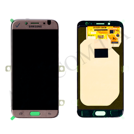 Дисплей Samsung сервісний J730 Galaxy J7 2017 золотий GH97-20736C!