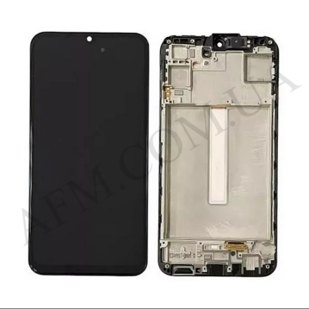 Дисплей Samsung сервісний M346 Galaxy M34 5G чорний + рамка GH82-32722A