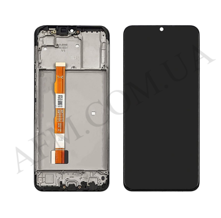 Дисплей Vivo Y15s чорний + рамка