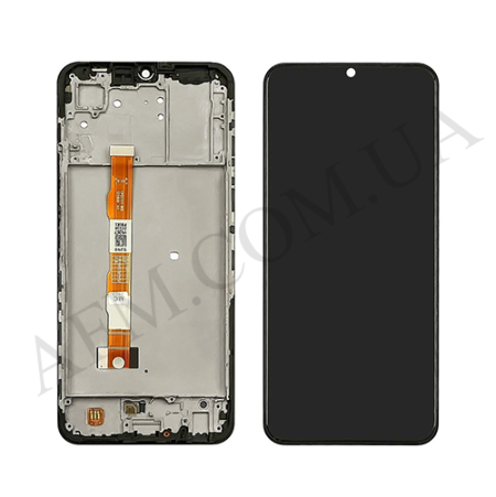 Дисплей Vivo Y21 2021/ Y21s чёрный + рамка