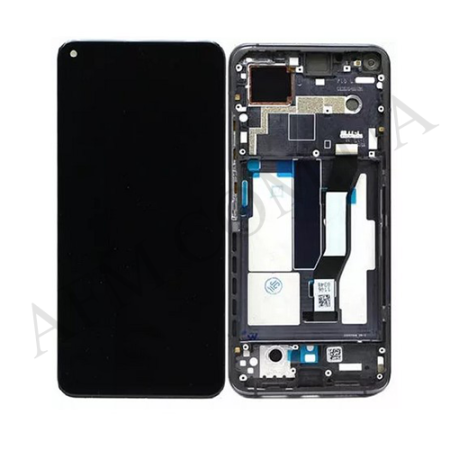 Дисплей Xiaomi Mi10T/ Mi10T Pro/ Redmi K30s чёрный + рамка