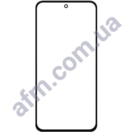 Скло екрану Samsung A366 Galaxy A36/ A376/ A566 чорне + OCA плівка