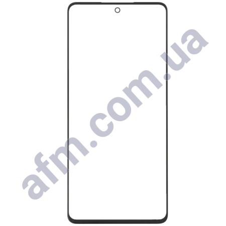 Скло екрану Samsung A736 Galaxy A73 чорне + OCA плівка