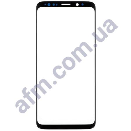 Скло екрану Samsung G960 Galaxy S9 чорне + OCA плівка