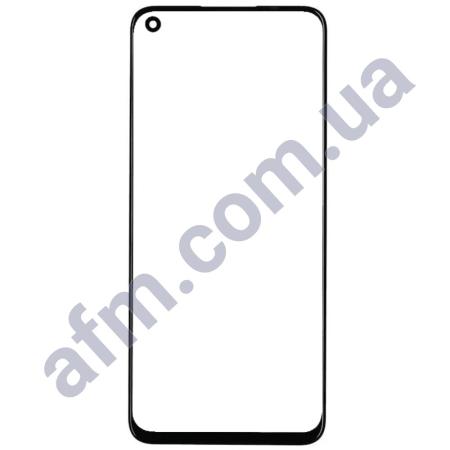 Скло екрану Oppo A76/ A36/ A96/ Realme 8i/ 9i/ Narzo 50 чорне + OCA плівка