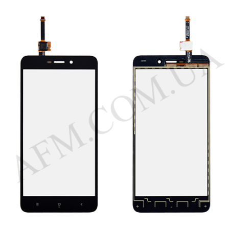 Сенсор Xiaomi Redmi 4A чёрный + OCA плёнка