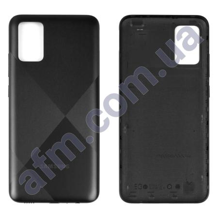 Задняя крышка Samsung A025 Galaxy A02S чёрная Black