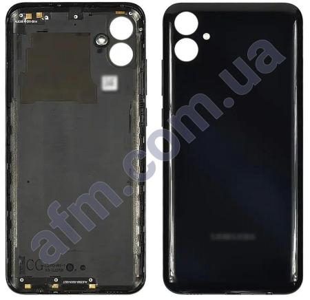 Задняя крышка Samsung A042 Galaxy A04e чёрная Black