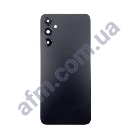 Задняя крышка Samsung A057 Galaxy A05s чёрная + стекло камеры