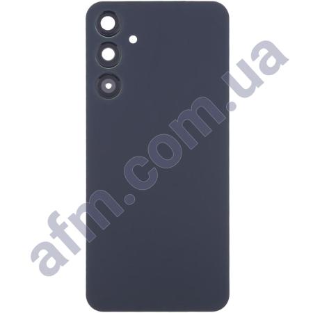 Задняя крышка Samsung A166 Galaxy A16 5G чёрная + стекло камеры