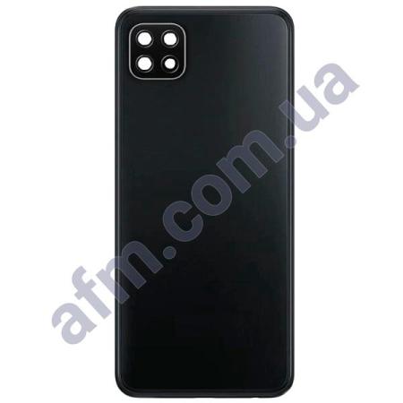 Задняя крышка Samsung A226 Galaxy A22 5G серая Gray + стекло камеры