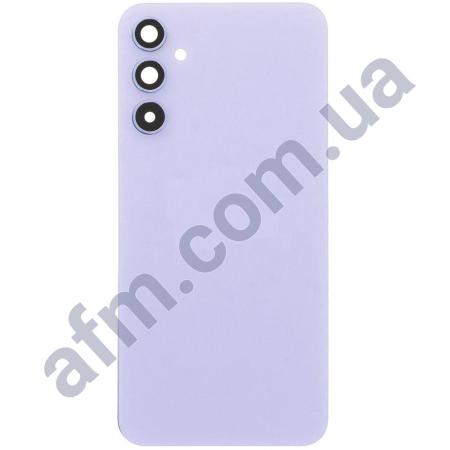Задняя крышка Samsung A346 Galaxy A34 фиолетовая Light Violet + стекло камеры