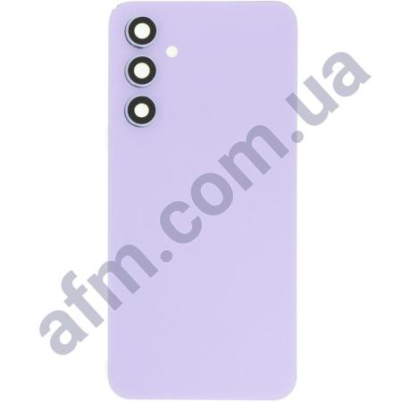 Задняя крышка Samsung A546 Galaxy A54 фиолетовая Violet + стекло камеры