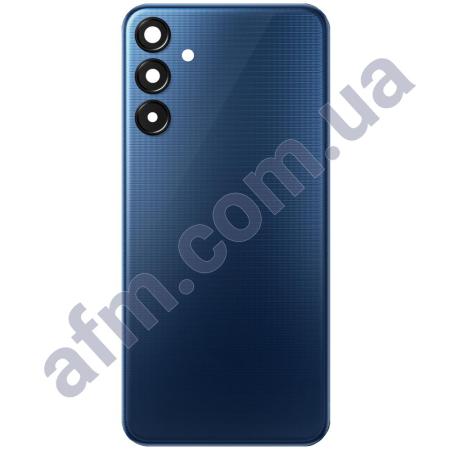 Задняя крышка Samsung M156 Galaxy M15 синяя Dark Blue + стекло камеры!