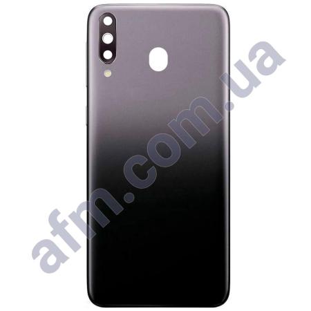 Задняя крышка Samsung M305 Galaxy M30 2019 чёрная Black + стекло камеры!