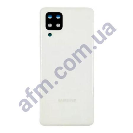 Задняя крышка Samsung M325 Galaxy M32 белая White + стекло камеры