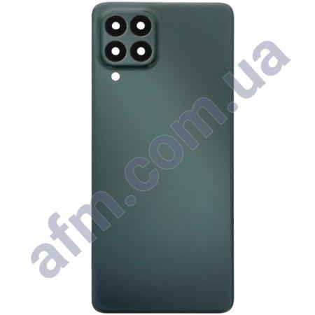 Задняя крышка Samsung M536 Galaxy M53 5G зелёная + стекло камеры