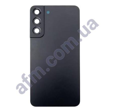 Задня кришка Samsung S906 Galaxy S22 Plus 5G чорна Phantom Black + Скло камери