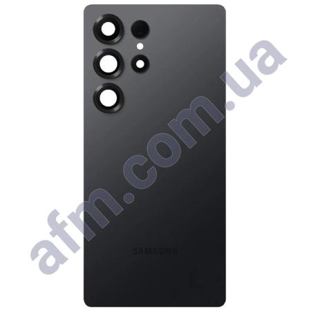 Задняя крышка Samsung S938 Galaxy S25 Ultra чёрная Titanium Black + стекло камеры