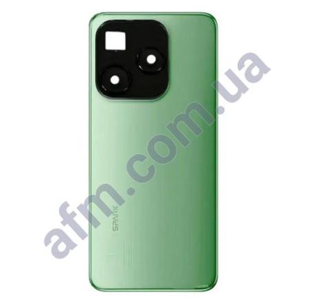 Задня кришка Tecno Spark 10C зелена Meta Black
