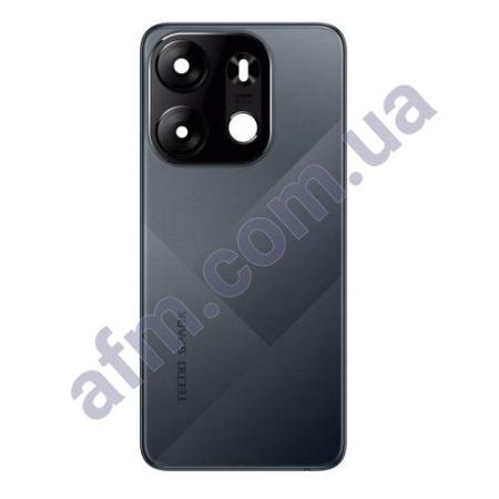 Задня кришка Tecno Spark GO 2023 (BF7n) чорна Endless Black + Скло камери