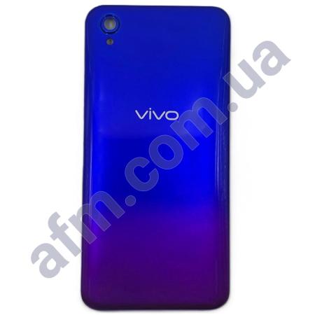 Задняя крышка Vivo Y1s фиолетовая + стекло камеры!
