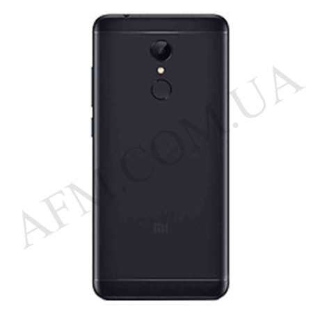 Задня кришка Xiaomi Redmi 5 чорна + Скло камери
