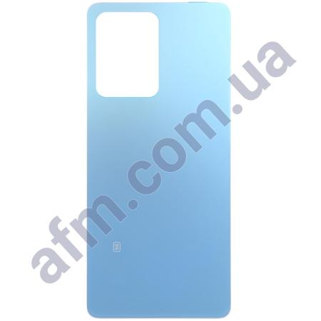 Задняя крышка Xiaomi Redmi Note 12 Pro 5G синяя Frosted Blue