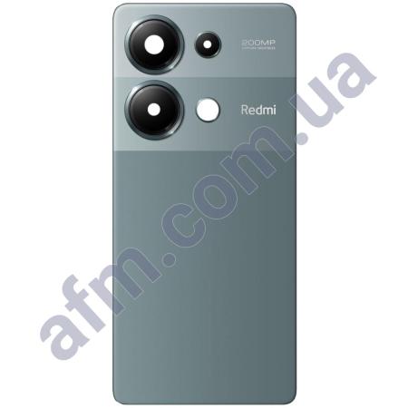 Задняя крышка Xiaomi Redmi Note 13 Pro 4G зелёная + стекло камеры