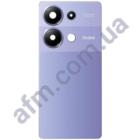 Задняя крышка Xiaomi Redmi Note 13 Pro 4G фиолетовая + стекло камеры