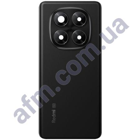 Задняя крышка Xiaomi Redmi Note 14 Pro 5G чёрная + стекло камеры 50MP