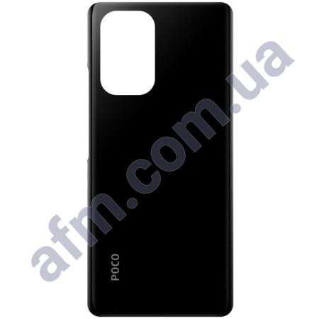 Задняя крышка Xiaomi Poco F3/ Redmi K40 чёрная Night Black