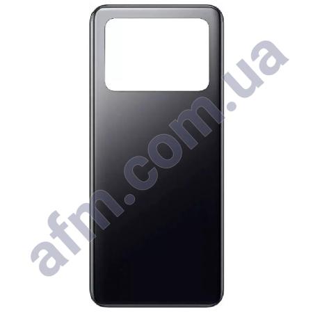 Задняя крышка Xiaomi Poco X4 Pro/ Poco X4 Pro 5G чёрная Laser Black