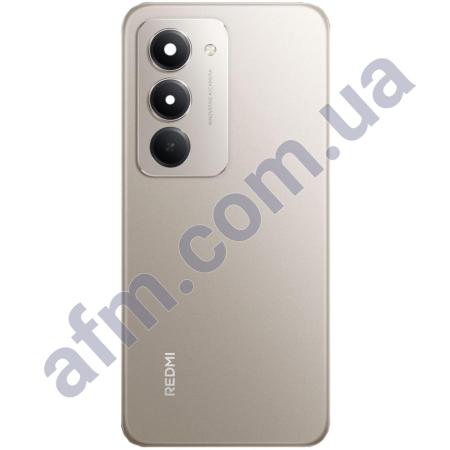 Задняя крышка Xiaomi Redmi 15 4G Global серая Titan Gray + стекло камеры