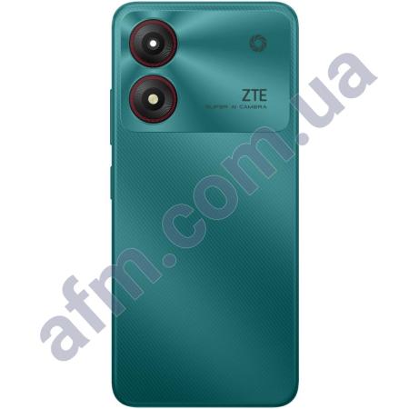 Задняя крышка ZTE Blade A34 зелёная + стекло камеры