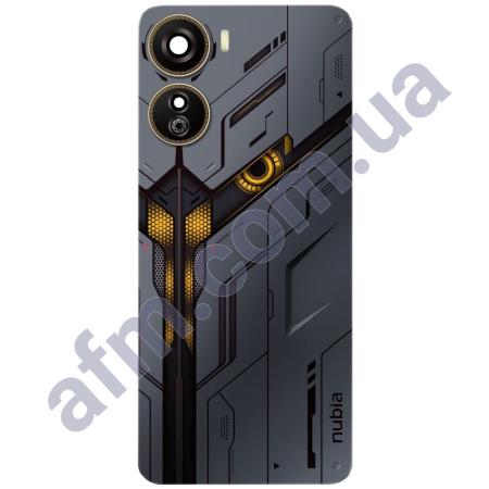 Задняя крышка ZTE Nubia Neo чёрная + стекло камеры