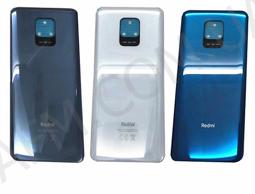 Задняя крышка Xiaomi Redmi Note 9 Pro 4G/ Redmi Note 9 Pro Max, 64MP белая Glacier White
