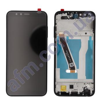 Дисплей Huawei Honor 9 Lite Dual Sim (LLD-L31) чёрный + рамка
