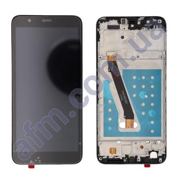 Дисплей Huawei P Smart (FIG-LX1)/ P Smart Dual Sim (FIG-L21) чёрный + рамка
