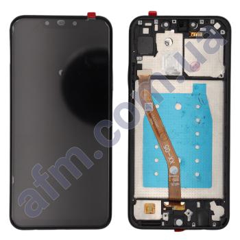 Дисплей Huawei P Smart Plus (INE-LX1)/ Mate 20 Lite/ Nova 3/ 3i чёрный + рамка