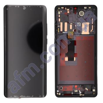 Дисплей Huawei P30 Pro OLED чёрный + рамка