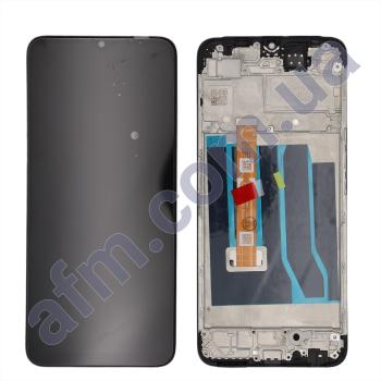 Дисплей Oppo A77 4G/ A77 5G чорний + рамка