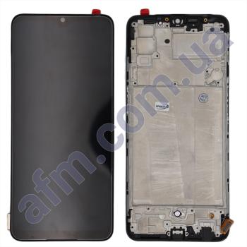 Дисплей Oppo Reno 3 4G/ A91/ F15/ K7 5G OLED чорний + рамка