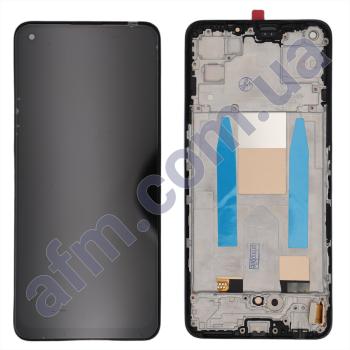 Дисплей Oppo Reno 5 5G TFT чорний + рамка