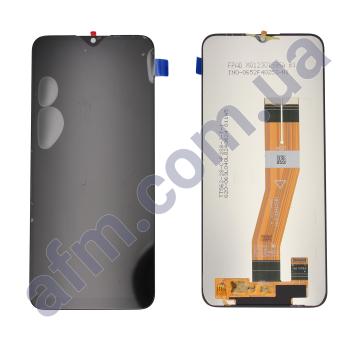 Дисплей Samsung сервисный A025F Galaxy A02S (161*72) чёрный GH81-18456A