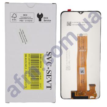 Дисплей Samsung сервисный A125 Galaxy A12 чёрный GH82-24491A