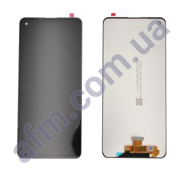 Дисплей Samsung сервисный A217 A21s 2020 чёрный GH82-22988A